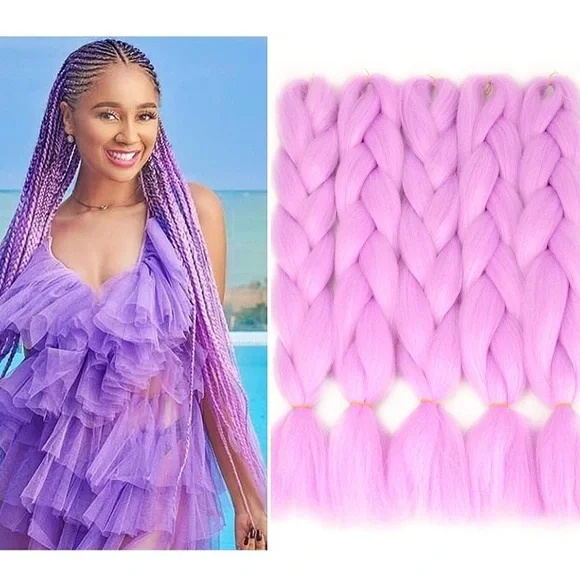 Accessories | 5 Packs Of Lavender Braiding Hair Nwt | Poshmark display picture 1